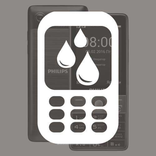 Восстановление Philips E570 после попадания влаги